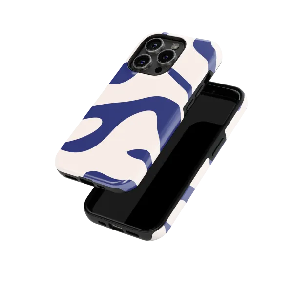 Azure Drift | Coque de téléphone 3D 2en1 Ultra-résistante