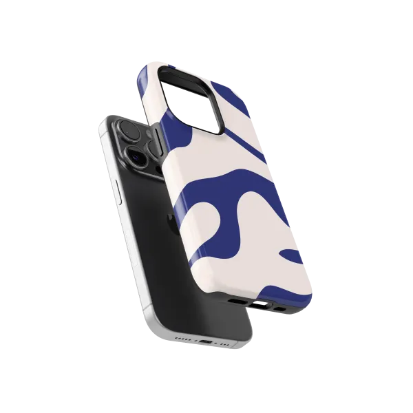 Azure Drift | Coque de téléphone 3D 2en1 Ultra-résistante