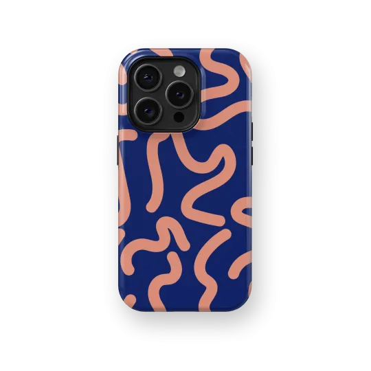 Coral Currents | Coque de téléphone 3D 2en1 Ultra-résistante