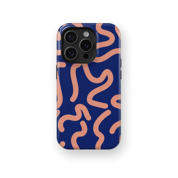 Coral Currents | Coque de téléphone 3D 2en1 Ultra-résistante