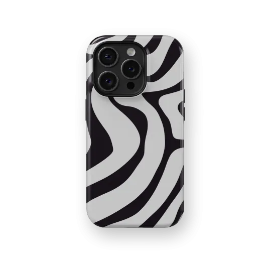 Monochrome Flow | Coque de téléphone 3D 2en1 Ultra-résistante