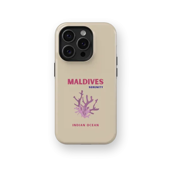 Maldives Case | Coque de téléphone 3D 2en1 Ultra-résistante