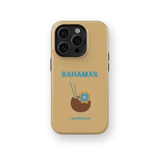 Bahamas Case | Coque de téléphone 3D 2en1 Ultra-résistante