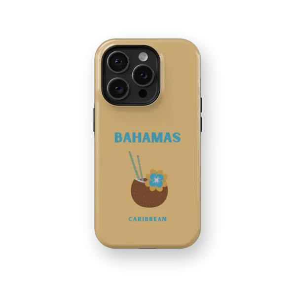 Bahamas Case | Coque de téléphone 3D 2en1 Ultra-résistante