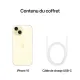 APPLE iPhone 15 Jaune - Neuf