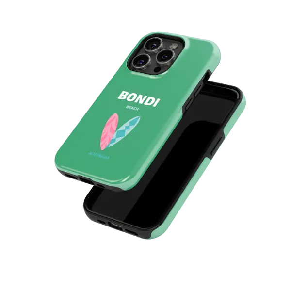Bondi Beach Case | Coque de téléphone 3D 2en1 Ultra-résistante