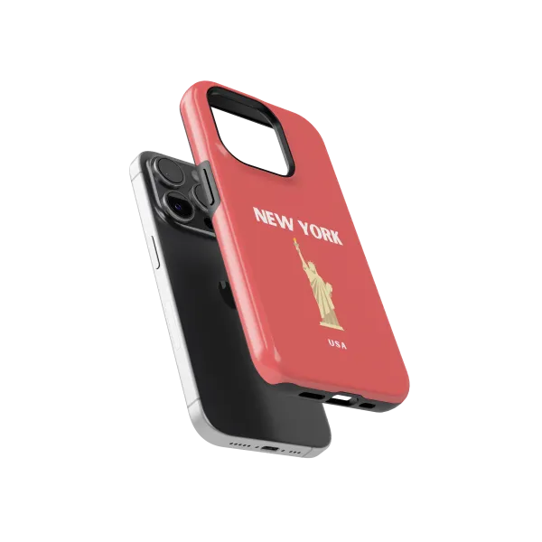 New York Case | Coque de téléphone 3D 2en1 Ultra-résistante
