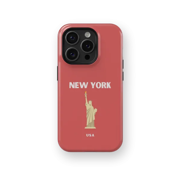 New York Case | Coque de téléphone 3D 2en1 Ultra-résistante