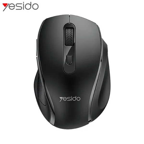 YESIDO Souris sans fil avec 6 boutons noir