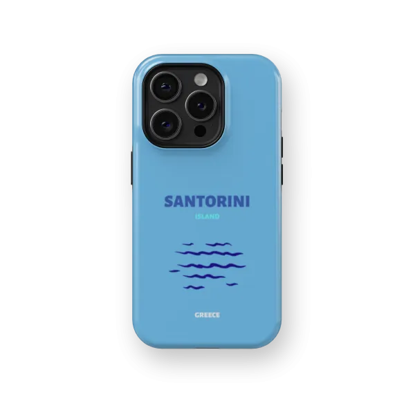 Santorini Case | Coque de téléphone 3D 2en1 Ultra-résistante