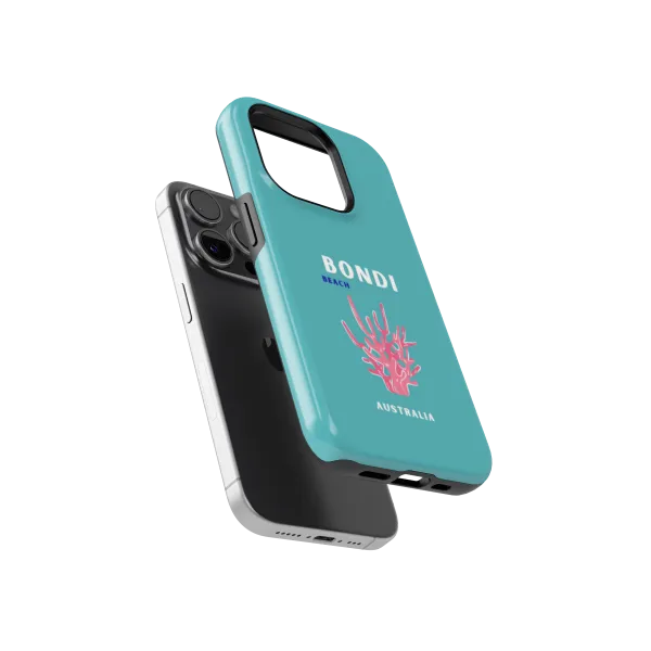 Bondi Beach Case | Coque de téléphone 3D 2en1 Ultra-résistante