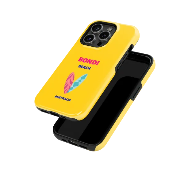 Bondi Beach Case | Coque de téléphone 3D 2en1 Ultra-résistante