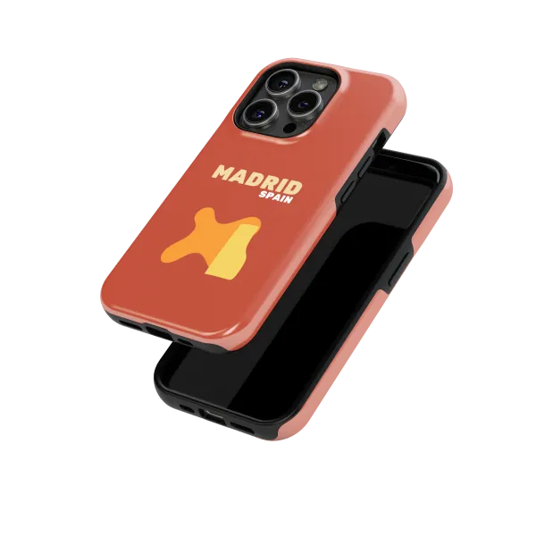 Madrid Case | Coque de téléphone 3D 2en1 Ultra-résistante