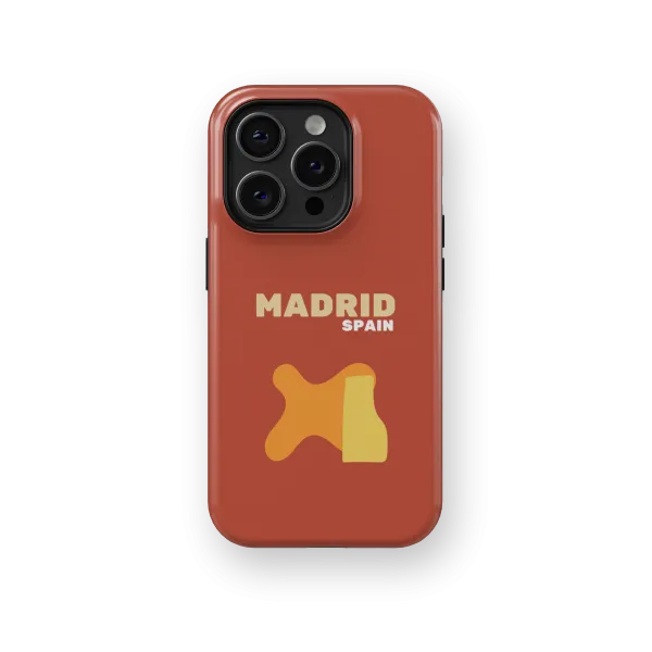 Madrid Case | Coque de téléphone 3D 2en1 Ultra-résistante