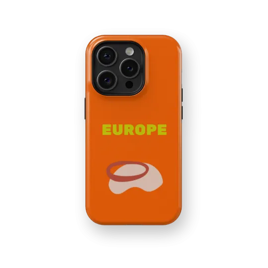 Europe Case | Coque de téléphone 3D 2en1 Ultra-résistante