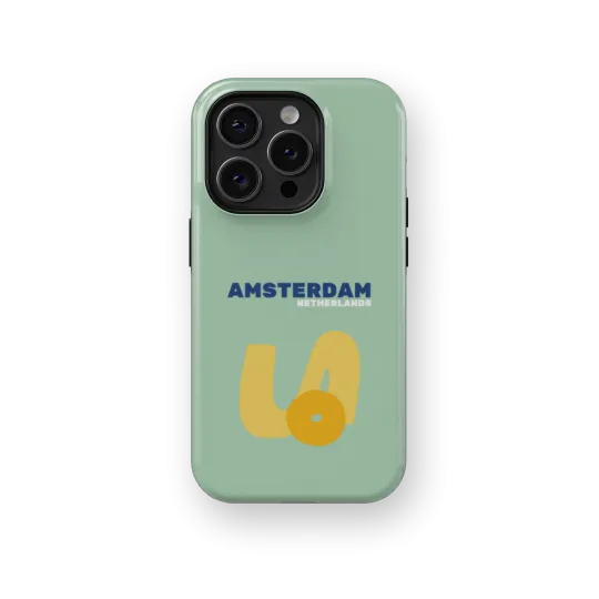 Amsterdam Case | Coque de téléphone 3D 2en1 Ultra-résistante