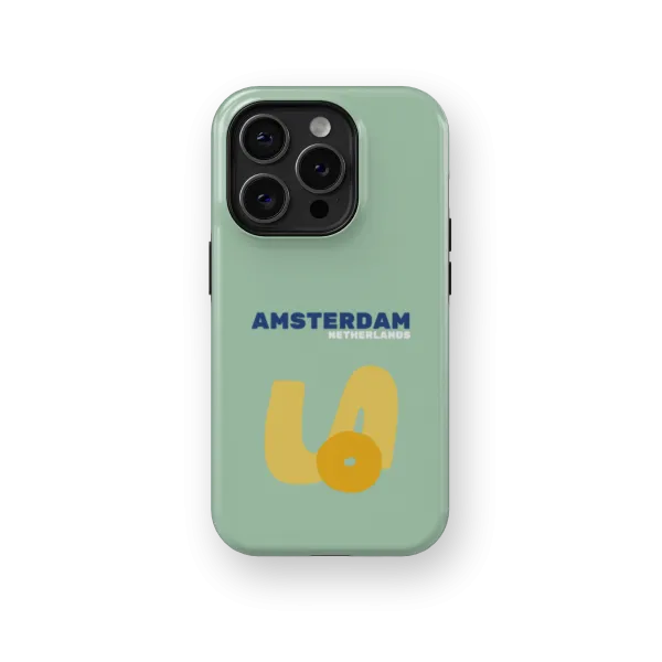 Amsterdam Case | Coque de téléphone 3D 2en1 Ultra-résistante