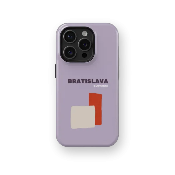 Bratislava Case | Coque de téléphone 3D 2en1 Ultra-résistante
