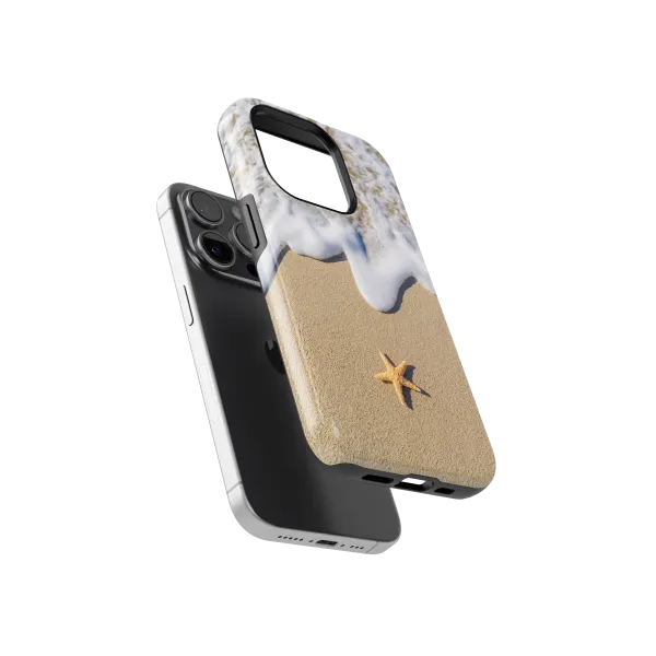 Starfish Sands | Coque de téléphone 3D 2en1 Ultra-résistante