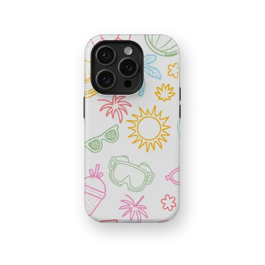 Summer Vibes| Coque de téléphone 3D 2en1 Ultra-résistante