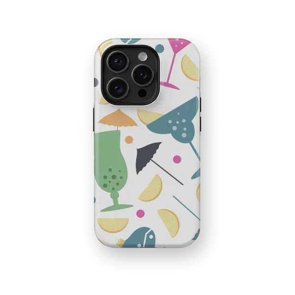Cocktail's House | Coque de téléphone 3D 2en1 Ultra-résistante