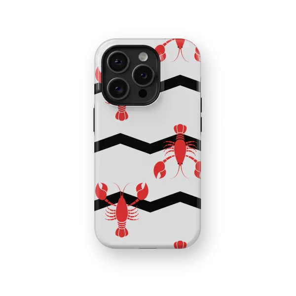 Crayfish March |Coque de téléphone 3D 2en1 Ultra-résistante