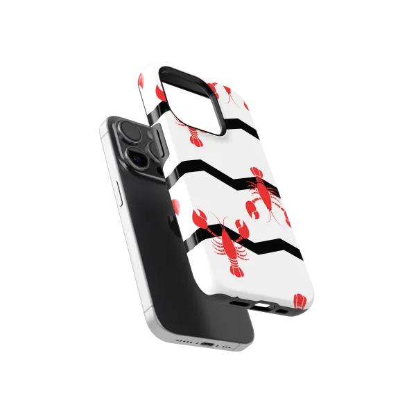 Crayfish March |Coque de téléphone 3D 2en1 Ultra-résistante
