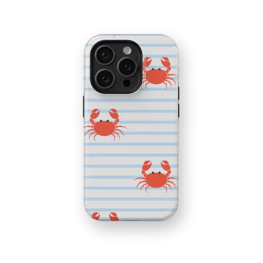 Crab Coast | Coque de téléphone 3D 2en1 Ultra-résistante