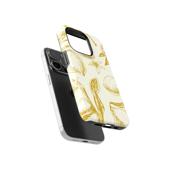 Citrus Elegance | Coque de téléphone 3D 2en1 Ultra-résistante