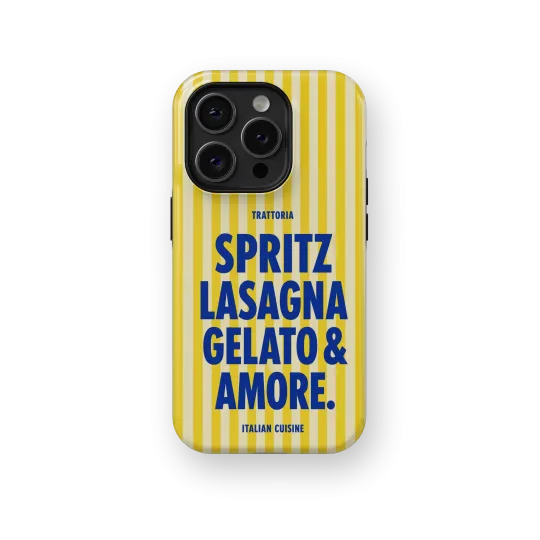 Trattoria Italiana | Coque de téléphone 3D 2en1 Ultra-résistante