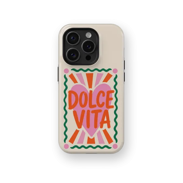 Dolce Cuore | Coque de téléphone 3D 2en1 Ultra-résistante