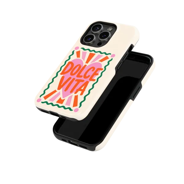 Dolce Cuore | Coque de téléphone 3D 2en1 Ultra-résistante