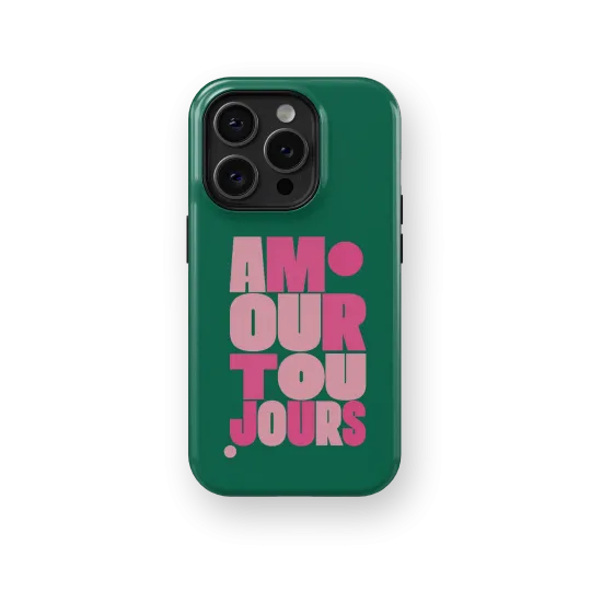 Amour Toujours | Coque de téléphone 3D 2en1 Ultra-résistante