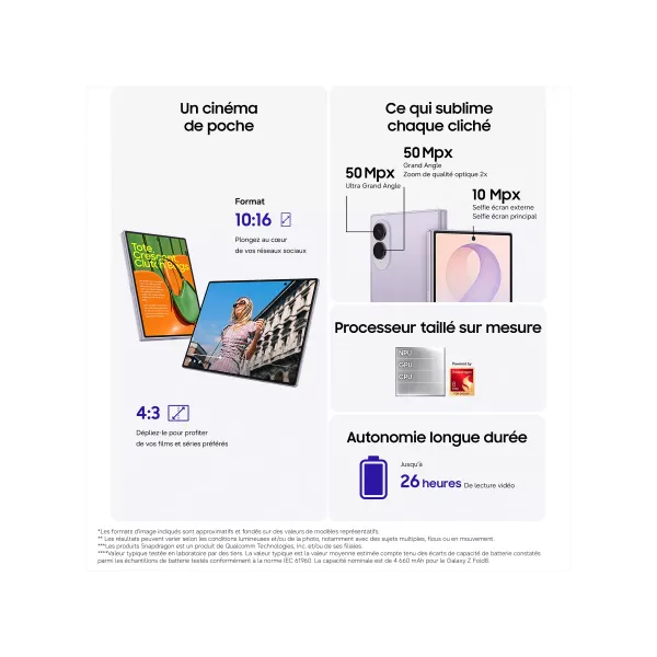 SAMSUNG Galaxy Z Fold8 - Neuf