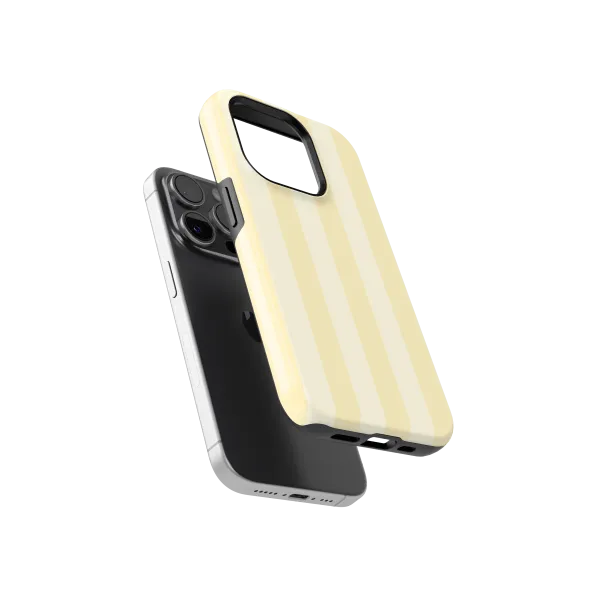 Lemon Stripes Case | Coque de téléphone 3D 2en1 Ultra-résistante