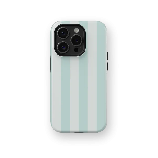 Light Blue Stripes Case | Coque de téléphone 3D 2en1 Ultra-résistante