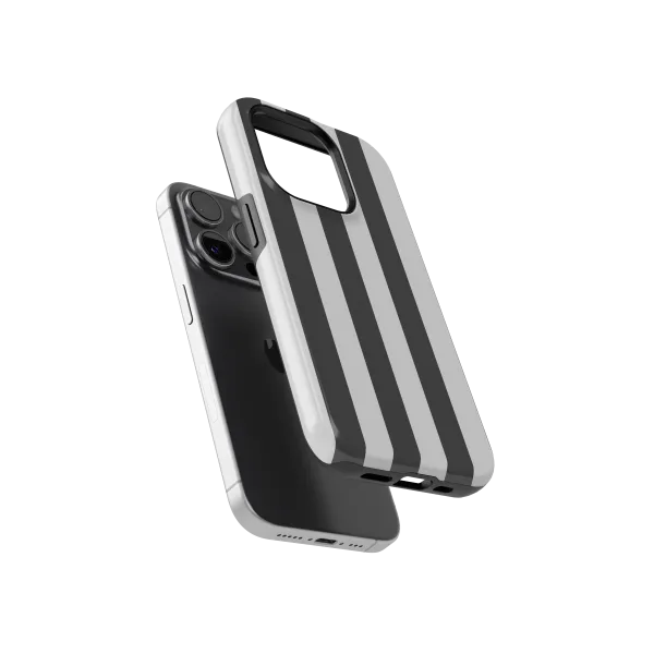 Black Stripes Case | Coque de téléphone 3D 2en1 Ultra-résistante