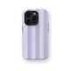 Light Purple Stripes Case | Coque de téléphone 3D 2en1 Ultra-résistante