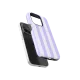 Light Purple Stripes Case | Coque de téléphone 3D 2en1 Ultra-résistante