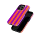 Orange Stripes Case | Coque de téléphone 3D 2en1 Ultra-résistante
