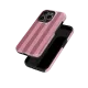 Pastel Cherry Stripes Case | Coque de téléphone 3D 2en1 Ultra-résistante