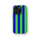 Neon Green Stripes Case | Coque de téléphone 3D 2en1 Ultra-résistante