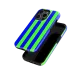 Neon Green Stripes Case | Coque de téléphone 3D 2en1 Ultra-résistante