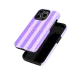 Purple Stripes Case | Coque de téléphone 3D 2en1 Ultra-résistante