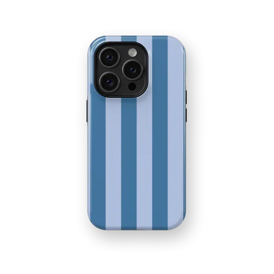 Blue Stripes Case | Coque de téléphone 3D 2en1 Ultra-résistante