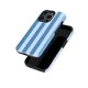 Blue Stripes Case | Coque de téléphone 3D 2en1 Ultra-résistante
