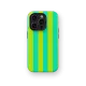 Neon Green Stripes Case | Coque de téléphone 3D 2en1 Ultra-résistante