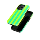 Neon Green Stripes Case | Coque de téléphone 3D 2en1 Ultra-résistante