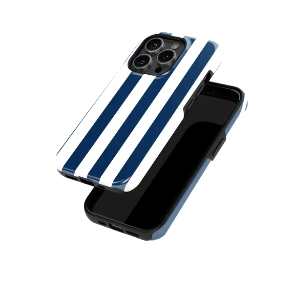 Marine Stripes Case | Coque de téléphone 3D 2en1 Ultra-résistante
