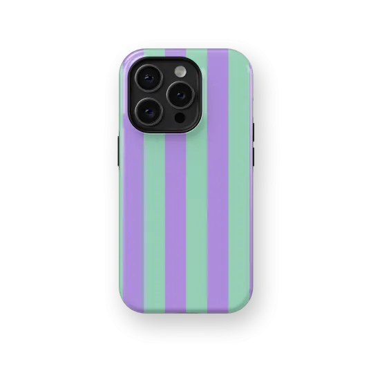 80's Stripes Case | Coque de téléphone 3D 2en1 Ultra-résistante